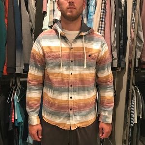 Billabong Button Up with Hoodie